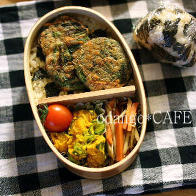 おろしじゃがいもチヂミのお弁当