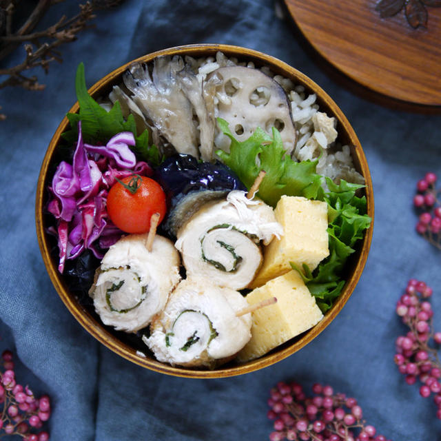 冷めても美味しいお弁当おかず♡【ささみの大葉梅巻き揚げ】