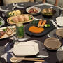 徳島のソウルフード？フィッシュカツ＆竹ちくわと梅干し炊き込みご飯やサイコロステーキの夜ごはん
