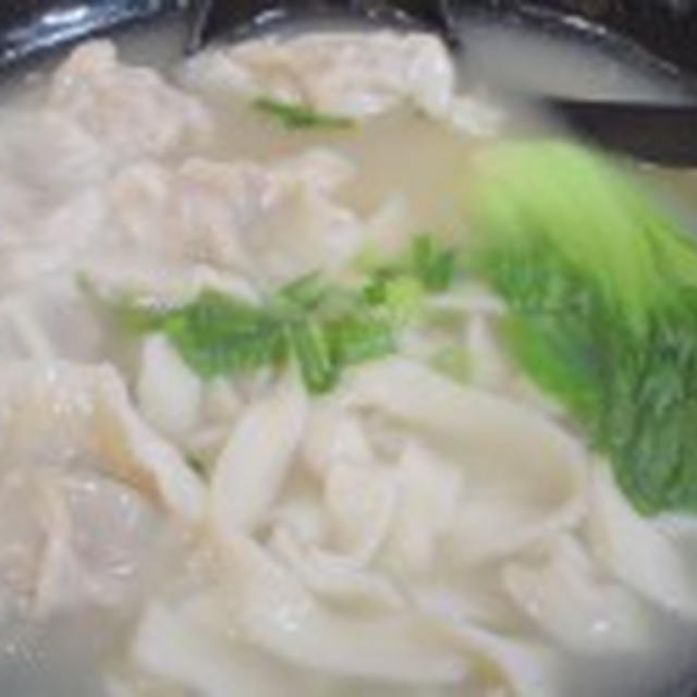 Taiwanise food noodle "wantan min"