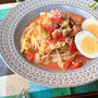 この暑さにぴったり☆ひんやり冷たい冷やし豚骨トマトラーメン