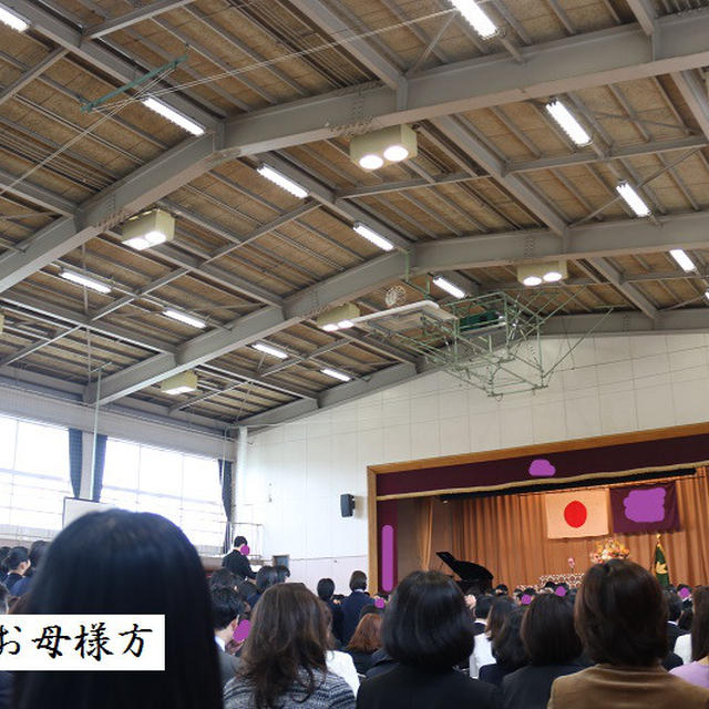 はる兄の中学校の入学式に行った～！！