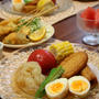 冷やしおでん と 野菜の串カツ。