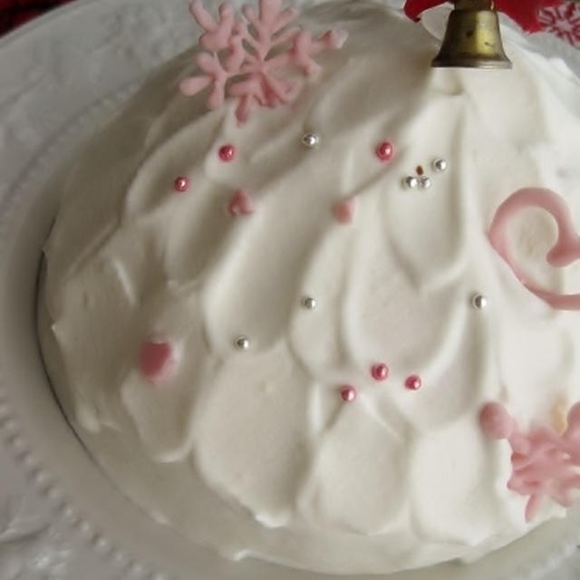 ドーム型クリスマスケーキ By イロハさん レシピブログ 料理ブログのレシピ満載