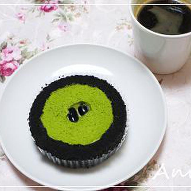 ☆宇治抹茶と黒胡麻のロールケーキ☆