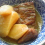 塩豚かたまり肉と大根