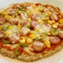 【オートミールピザ3種】フライパンで簡単！低糖質ダイエット｜ソーセージ・明太マヨ・照り焼きマヨ