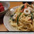 フライパンパスタ★ちくわとニラと明太子のスパゲッティー