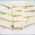 チーズサンド・オードブル２種。明治北海道十勝贅沢スライスチーズを使っておつまみを作ってみました