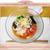 梅雨明けましたね”冷やしもずくおろしうどん、トマトつゆで”