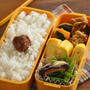 15分節約弁当☆ごはんがススム！しいたけとピーマンのバターしょうゆ炒め節約弁当