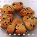 バレンタインにハートのチョコチップパン☆ by Lilicaさん