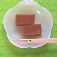 作ってみると超簡単！手作り水羊羹。
