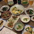 旅行の前の、冷蔵庫処理で夕食～♪