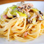 コクがあってクリーミーなおいしさ！春キャベツとしめじのクリームパスタ