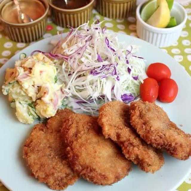 フィレカツと３種のソース