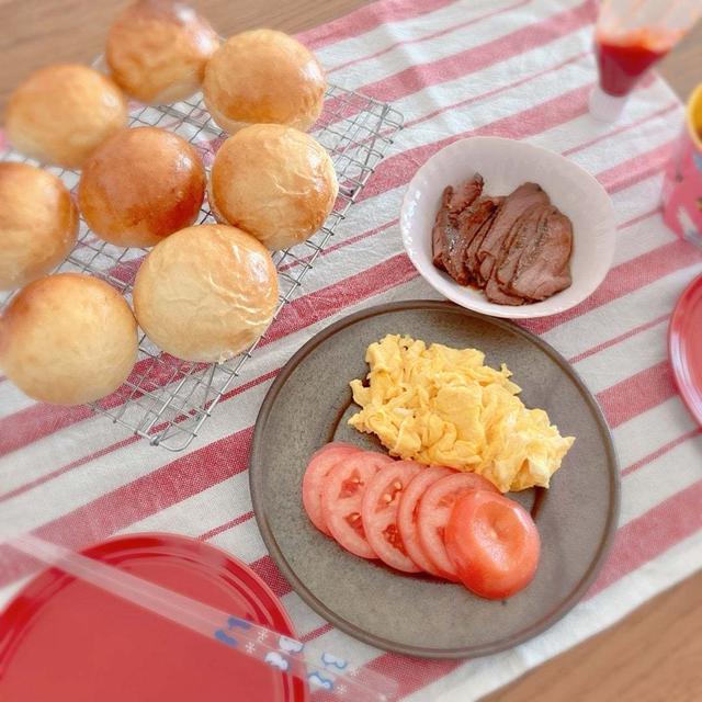 学級閉鎖が迫る・・娘手ごねの手作りパンでサンドイッチ　