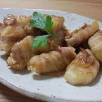 長いもの豚バラ巻き