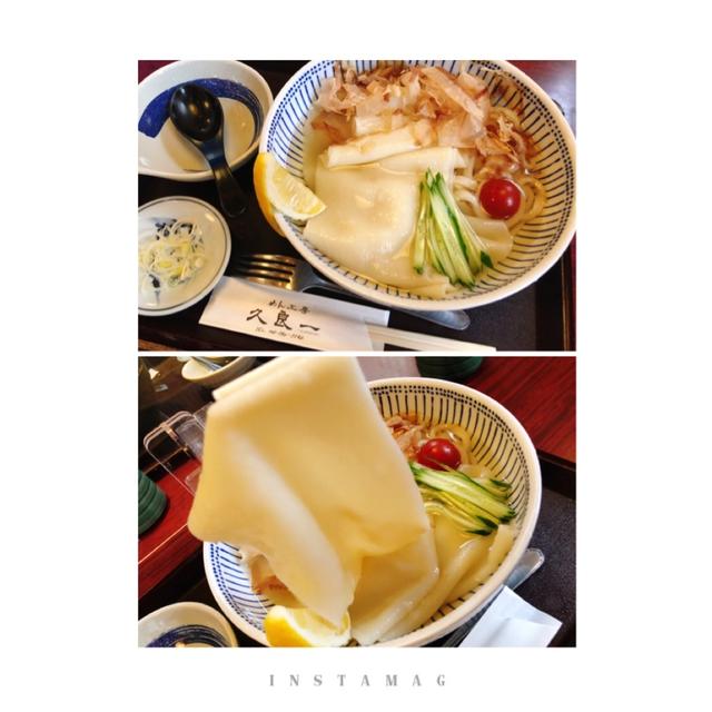 川幅うどん。
