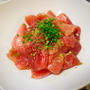 マグロのハニー醤油胡麻和え