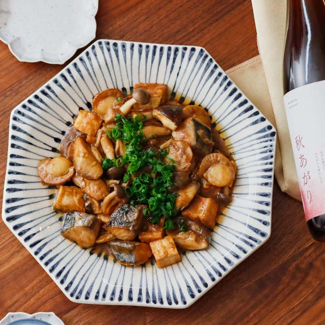 秋を楽しむ麻婆豆腐