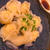 豆腐とコーンの水ｷﾞｮｰｻﾞと豚しょうが焼きパスタ