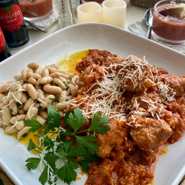 トマトジュースで簡単！イタリアンな肉団子「ポルペッティ」