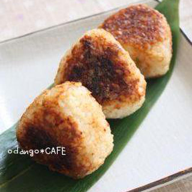 韓国風★みそ焼きおむすび