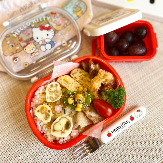 幼稚園弁当 GW明けの久し振り弁当