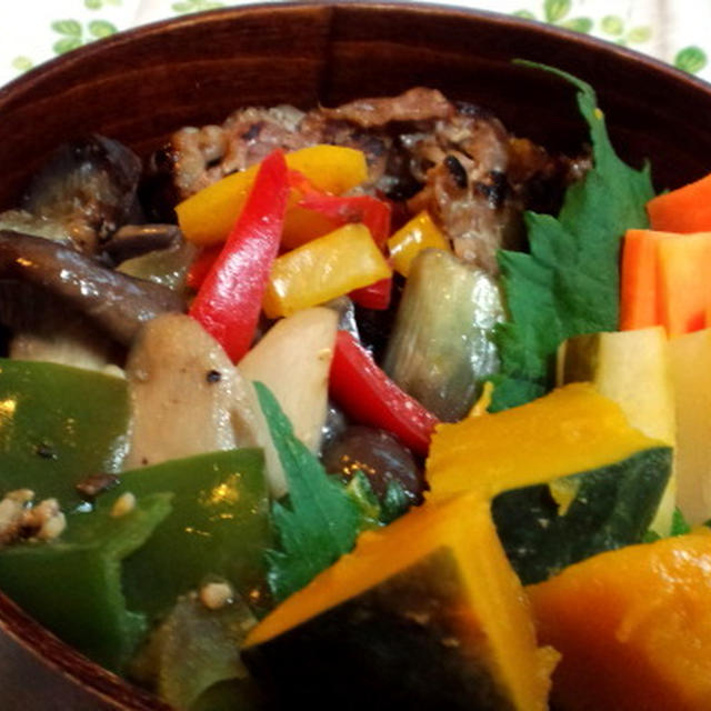 残りモノいろいろ弁当