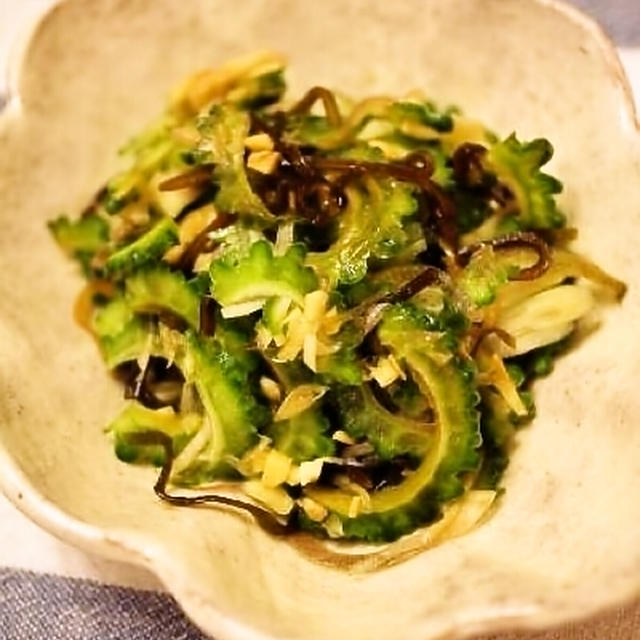 ゴーヤと夏野菜の浅漬け