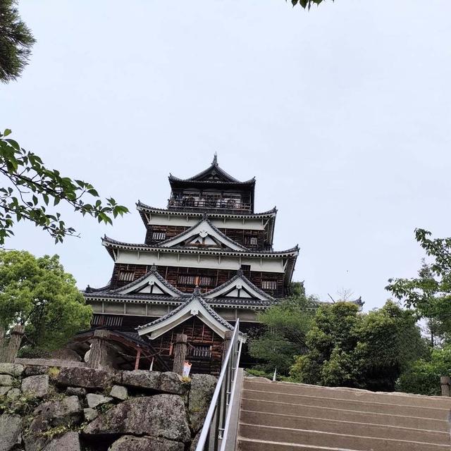 広島城へ行きました