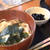 シンプル朝うどん。