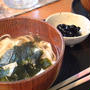 シンプル朝うどん。