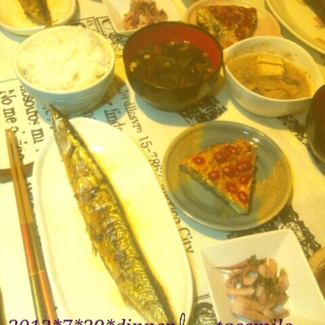 ★2012/7/29★晩御飯★