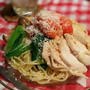 バンゴ：和風トマトの冷製パスタ
