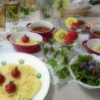 マ・マ―つけて食べるスパゲティ♪