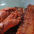 真鱈の使いきりレシピ：から揚げ：鱈子とアラの煮物