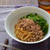 肉みそ油うどん。【レンジ調理・ピリ辛うどん】