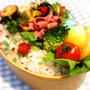１１/１９　塩昆布in豚海苔巻き弁当～♪