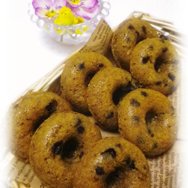 * モカチョコ ❤ 焼きドーナツ♪