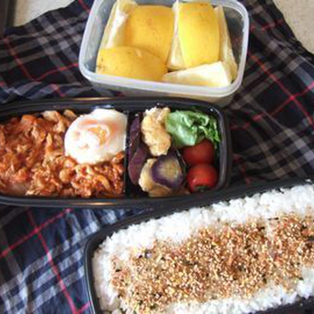 スタミナ！豚玉キムチ弁当