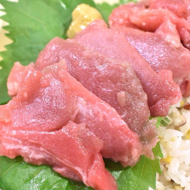 めっちゃうまい！まぐろの中落ち丼