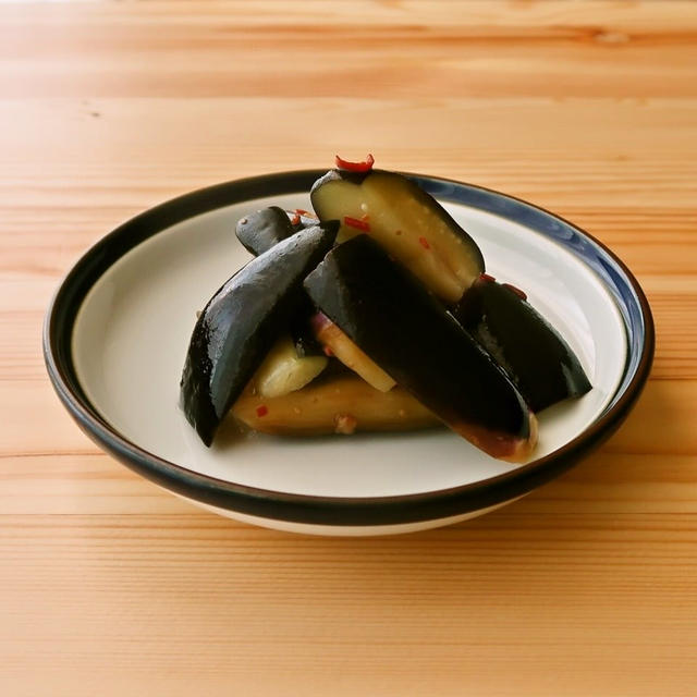 【野菜ひとつ】なすの即席浅漬け