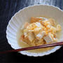 厚揚げのさっと煮卵とじ