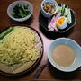 ざるラーメンをさっぱり食す