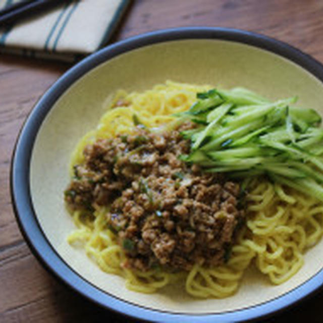 ［レシピ］簡単！肉みそのっけ麺