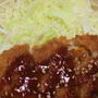 ローソン　厚切りロースソースカツ丼