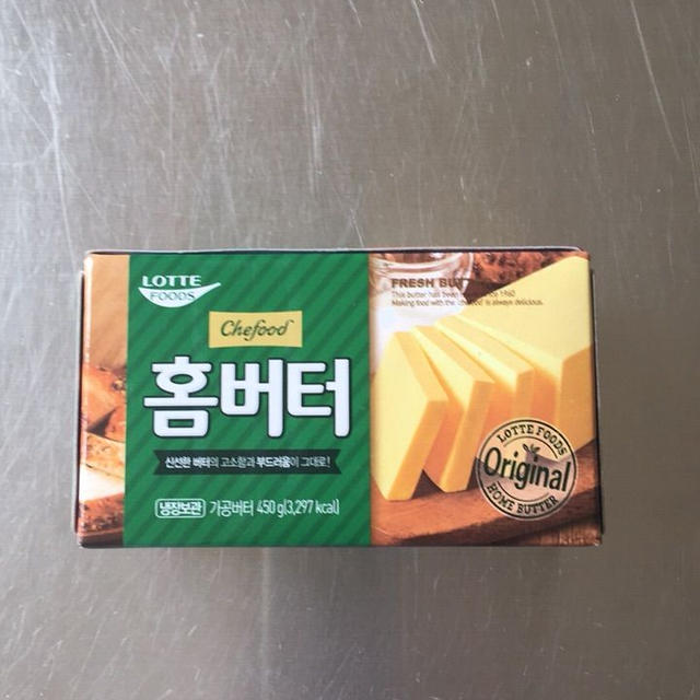 韓国産のバターを買ってきました。