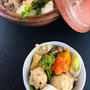 ピーナッツとエノキタケ入り肉団子の寄せ鍋【エバラ プチッと鍋使用】